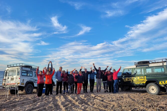 3 hour 4x4 tour around Puerto Madryn - Punta Este and the first real off-road run