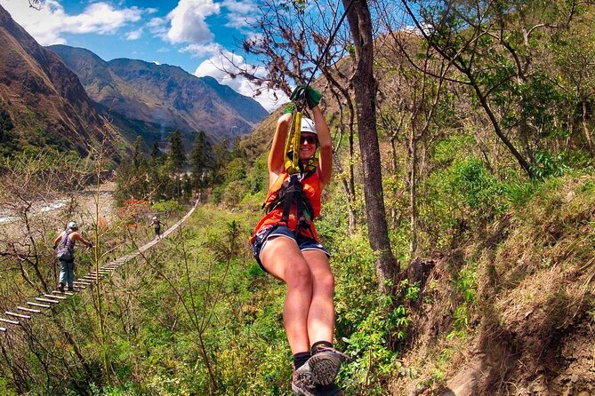 4-Day Inca Jungle Adventure, Mountain Biking, Rafting and Zipline - The final climb to Machu Picchu