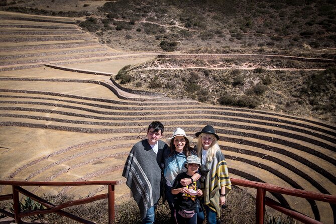 7-Day Tour from Cusco with Machu Picchu and Rainbow Mountain - Day 4: Moray, Chinchero weaving, and the Maras salt pools