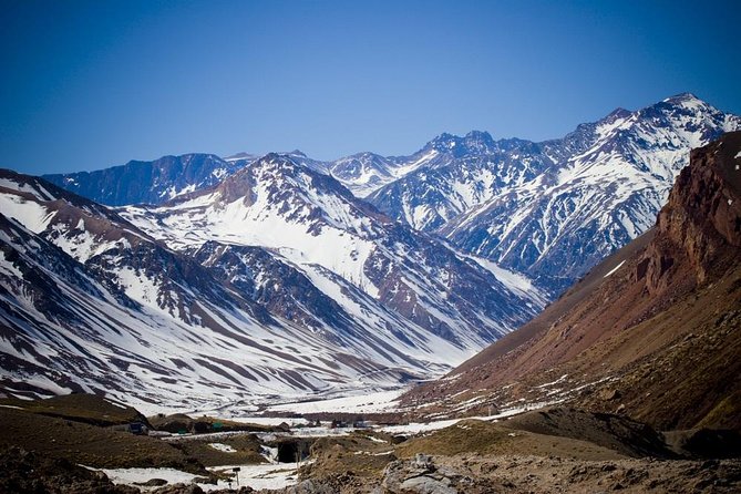 Andes Day Trip from Mendoza Including Aconcagua, Uspallata and Puente del Inca - Potrerillos Dam gives you the first mountain view