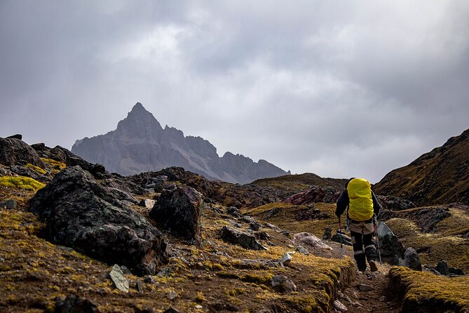 Ausangate and Rainbow Mountain Trek – 3 Days / 2 Nights - Day two: Glacial lakes and two major passes