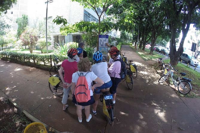 Bike Tour of the 4 Scales of Lucio - National Theatre, Museum, Library, and Burle Marx Garden