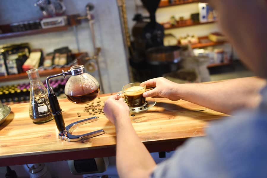 Bogota: Colombian Coffee Tasting - Making your own final cup