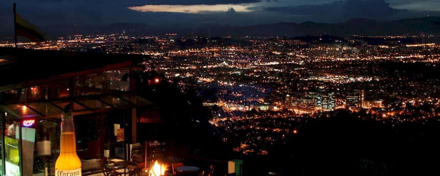 BOGOTA: Night Tour in Bogotá (Express) - Zona T shows Bogotá’s social side