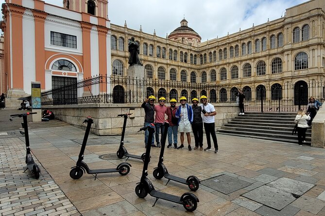 Bogota scooter tour - The Planetarium and Colpatria Tower put Bogotá in perspective