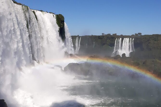 Brazilian Falls Private Tour with Entrance, Lunch and Boat - Walking the Brazilian Falls trail