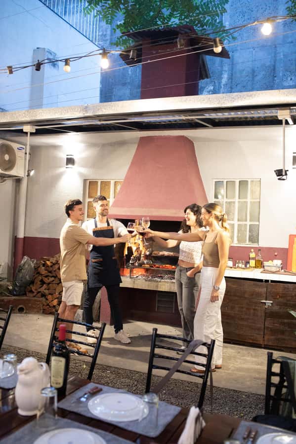 Buenos Aires: Authentic Argentine Asado BBQ with Live Music - Arriving at the host’s home
