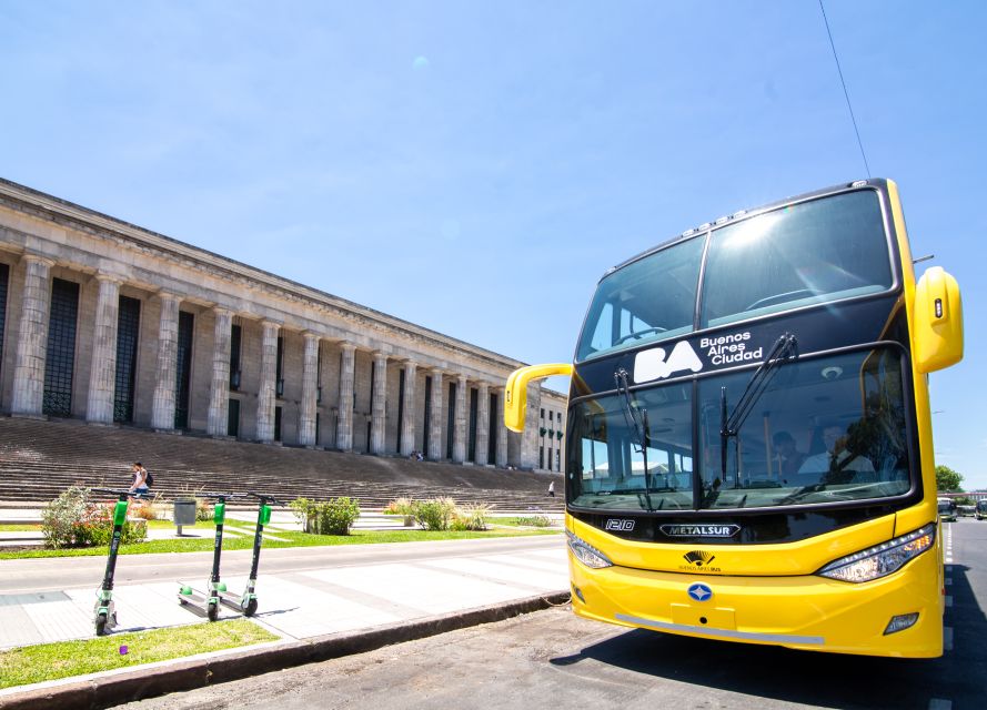 Buenos Aires Hop-On Hop-Off Bus and Exclusive Benefits - Recoleta, Palermo, and El Rosedal