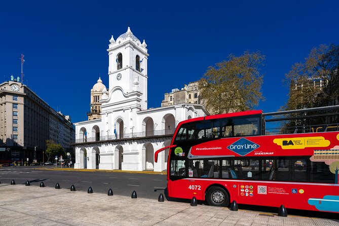 Buenos Aires Hop-On Hop-Off Bus, Free Walking Tours & Discounts - Seeing Buenos Aires from the top deck