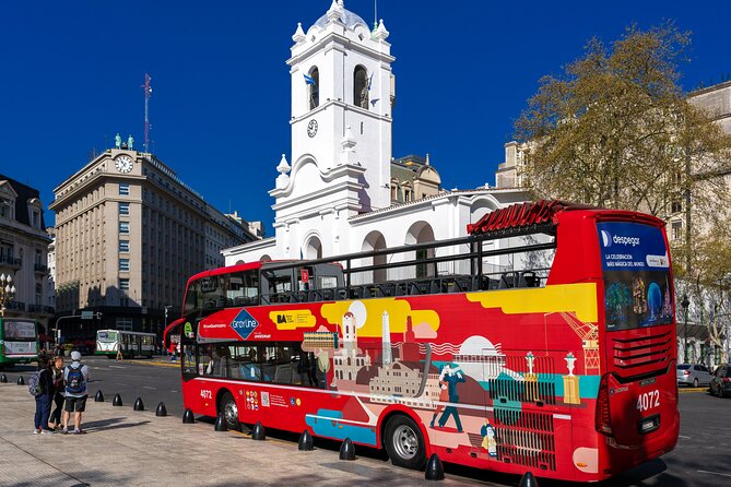 Buenos Aires Hop-On Hop-Off Bus, Free Walking Tours & Discounts - Congress, downtown, and the first four stops