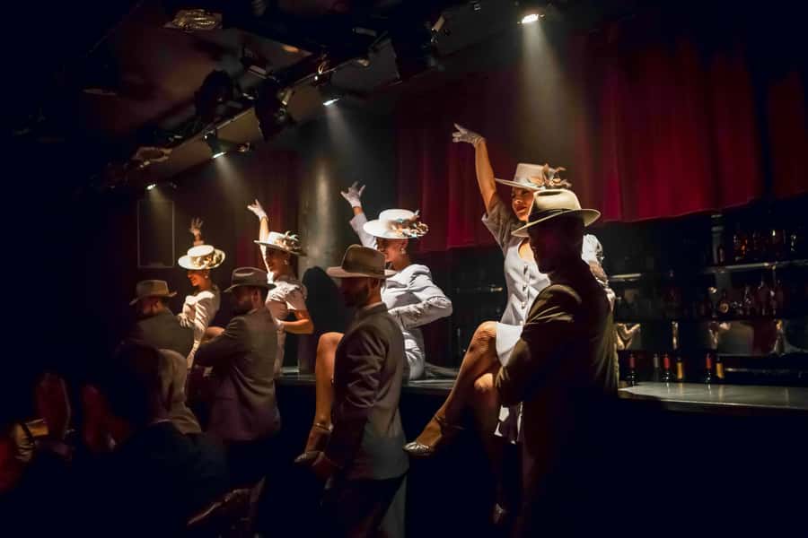 Buenos Aires: Rojo Tango Show with Optional Dinner - A luxury hotel backdrop with a theatrical mood