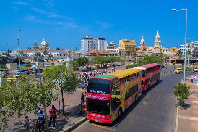 Cartagena: City Tour Hop On Hop Off - Bus Turistico de 2 pisos - Getsemaní from Centenario Park to Calle de la Magdalena