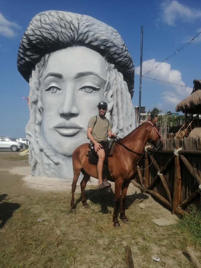 Cartagena: Horse Riding on the Beach with Photos and Lunch - Riding from Los Morros toward La Boquilla