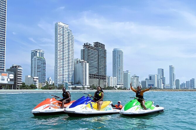 Cartagena Jetski Rental – 30 or 60 minutes - A fast ride with Cartagena in view