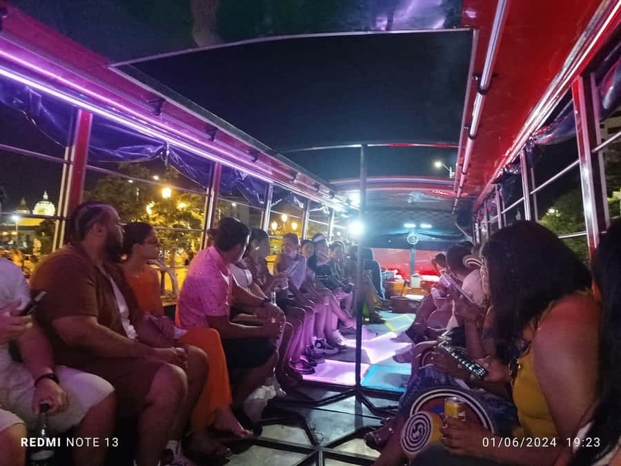 Cartagena: Party on a typical bus crossing the city - Is $11 a good value?