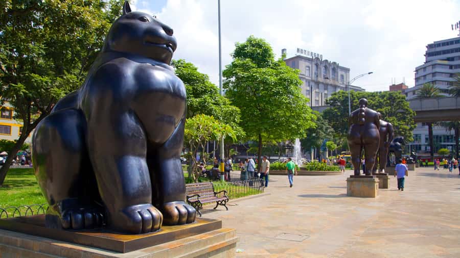 City Tour Medellin with a Chiva or a thematic van - Pueblito Paisa, the tour’s most appealing stop