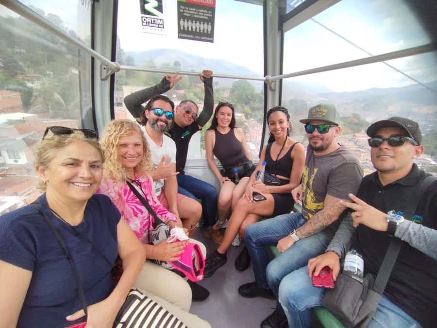 City Tour Medellin with a Chiva or a thematic van - Barefoot Park, a short sensory pause