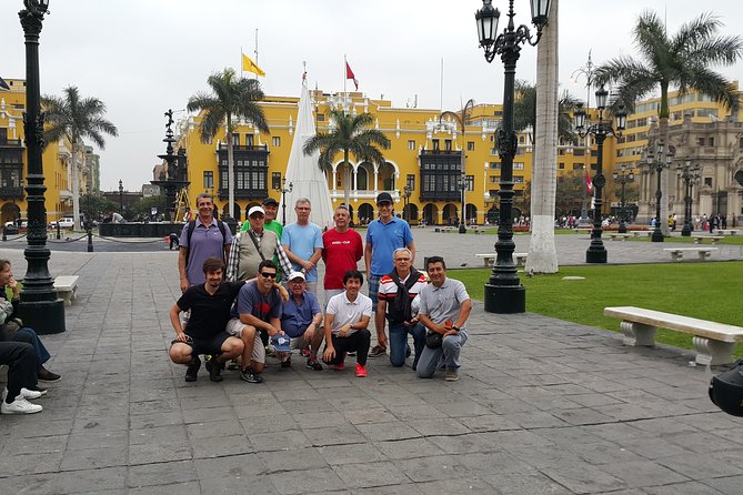 City Tour of Lima from the Airport - Plaza San Martin and the Hotel Bolivar