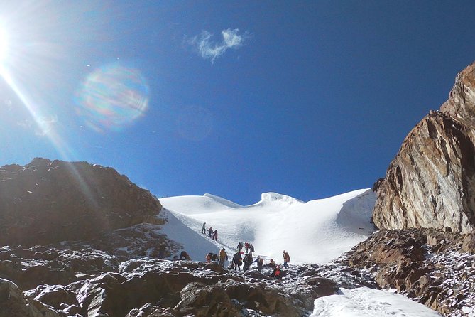 Climbing Mateo - Your first 5 thousand - Sunrise above the Cordillera Blanca