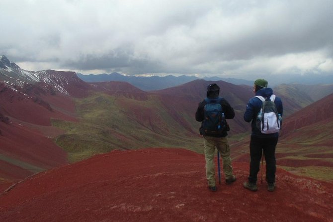 Colorful Mountain In The Cusco Region - The climb from 4,600 meters to Vinicunca