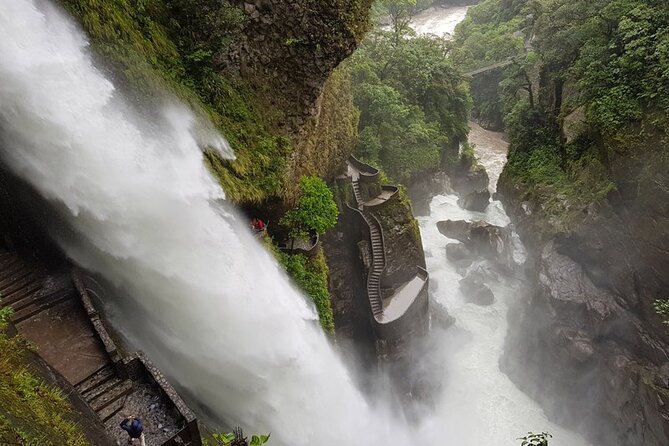 Cotopaxi & Baños Full Day Tour from Quito Adventure in the Andes - Pailón del Diablo requires care on the path