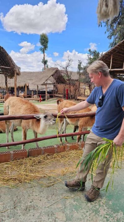 Cusco: Alpaca and Llama Farm Tour w/ Transfer & Weaving Demo