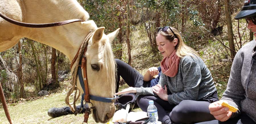 Cusco: Half-Day Horseback Riding at Devil's Balcony - The first hour through farms and mountain paths