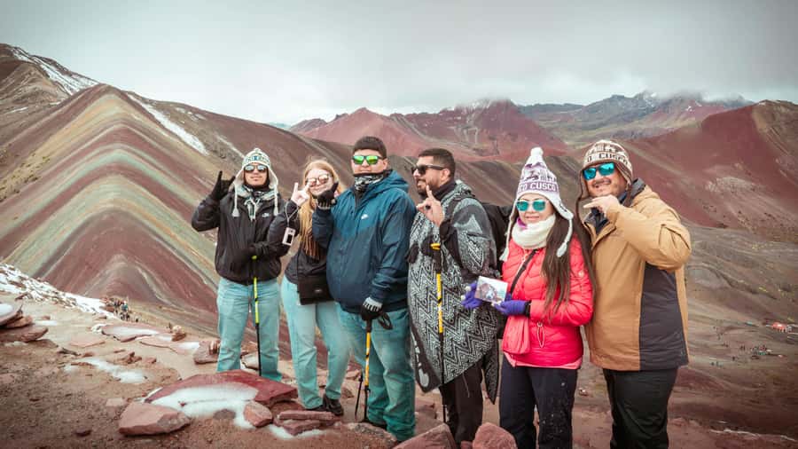 Cusco: Rainbow Mountain Tour and Red Valley Hike (Optional) - Horses, trekking poles, and trail support