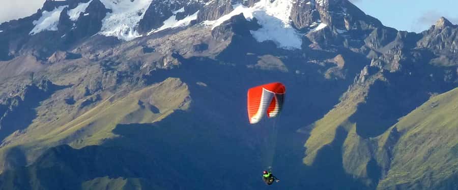 Cusco: Tandem Paragliding in The Sacred Valley of The Incas - Flying above the Sacred Valley from Cerro Sacro