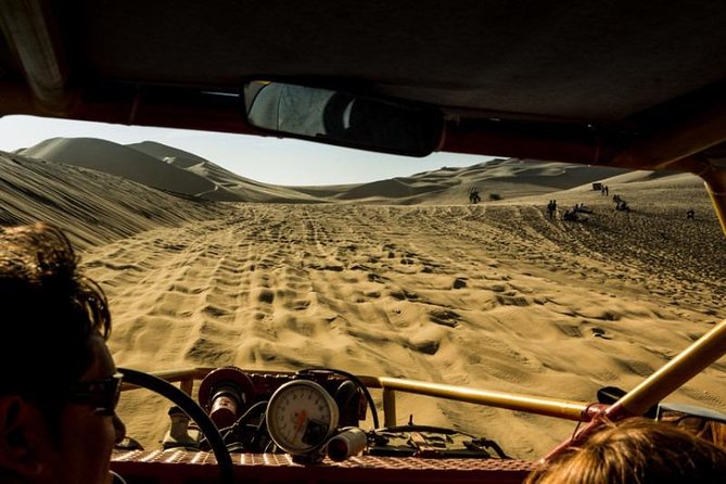 Dune buggy in Huacachina - The Huacachina ride is short, loud, and full of sand