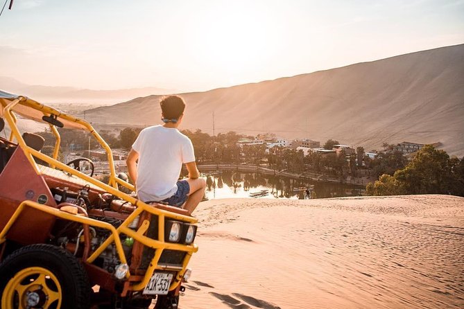 Dune buggy in Huacachina - Sandboarding on the large dune