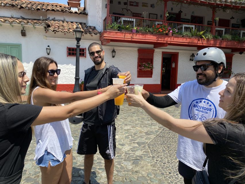 E-Bike City Tour Medellin with Local beer and Snacks - Food, beer, and a small taste of local life
