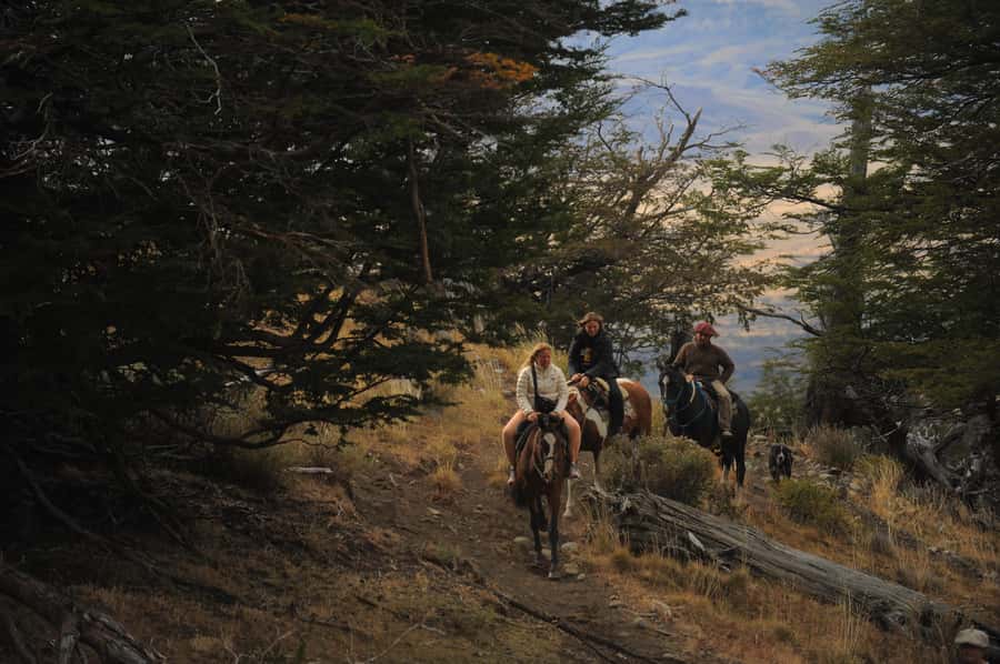 El Calafate: Horseback riding in Cerro Frias - How the four-hour schedule works