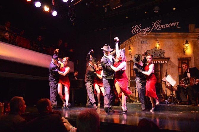 El Viejo Almacen Tango Show with Optional Dinner - What happens during the 1-hour-40-minute show