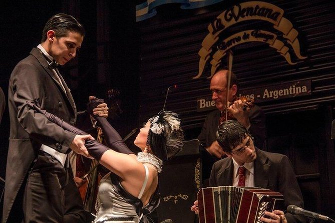 Entrance Ticket to La Ventana Tango Show with Optional Dinner - Argentine folk dance, Andean music, and the gaucho bolas