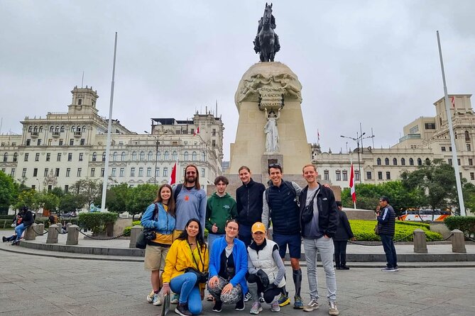 Essential Lima: Half-Day Tour with Catacombs & Pick-Up - Plaza San Martín and Lima’s republican face
