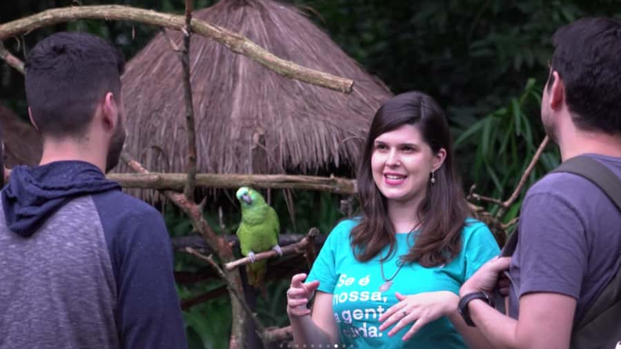Foz do Iguaçu: Bird Park Tour with Tickets - The flamingo lake and the end of the route