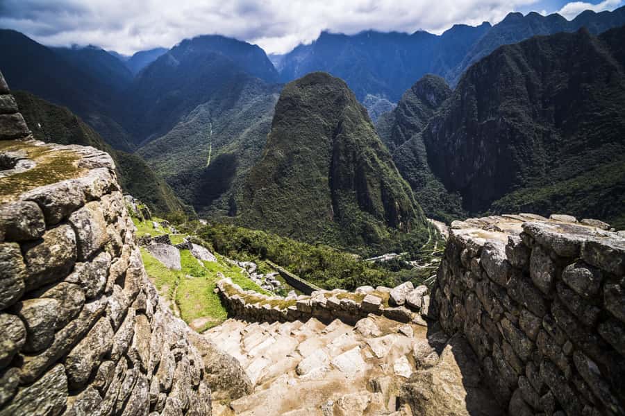 From Cusco: 2-Day Inca Trail to Machu Picchu - Walking beside the valley to Aguas Calientes
