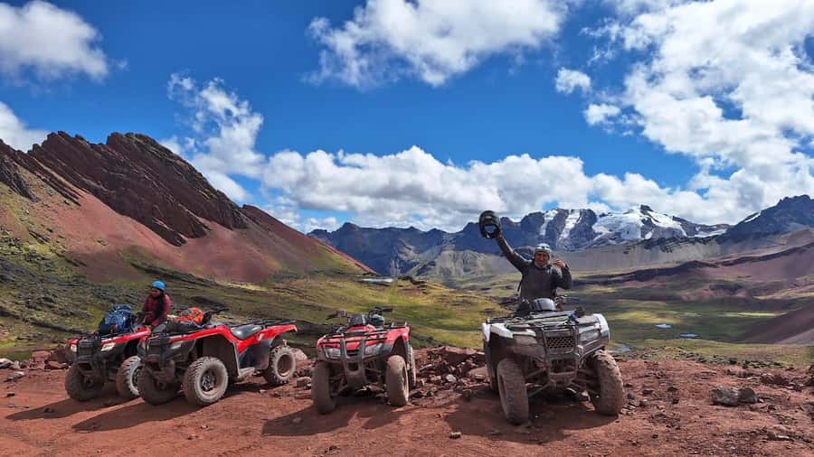 From Cusco: Mountain of colors and red valley on ATVs - The walk toward Rainbow Mountain