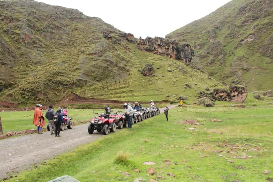 From Cusco: Mountain of colors and red valley on ATVs - Reaching the Mountain of Seven Colors