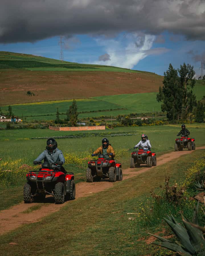 From Cusco: Quad bike tour Moray and Salt Mines - Moray and the Inca agricultural terraces