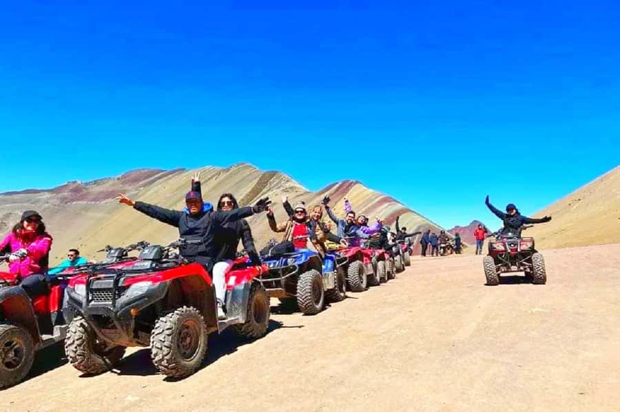 From Cusco: Rainbow Mountain in ATV Quad Bikes + meals - Why the ATV route changes the Rainbow Mountain day