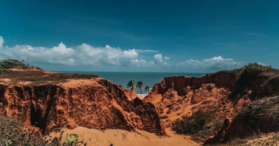 From Fortaleza: Morro Branco, Fontes, & Canoa Quebrada Beach - Fontes Beach, a brief coastal pause