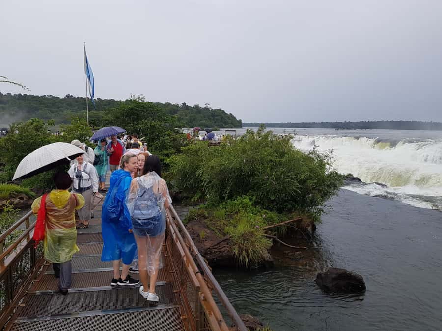 From Foz do Iguaçu: Iguazú Falls Boat Ride Argentina - The Great Adventure boat ride is the payoff