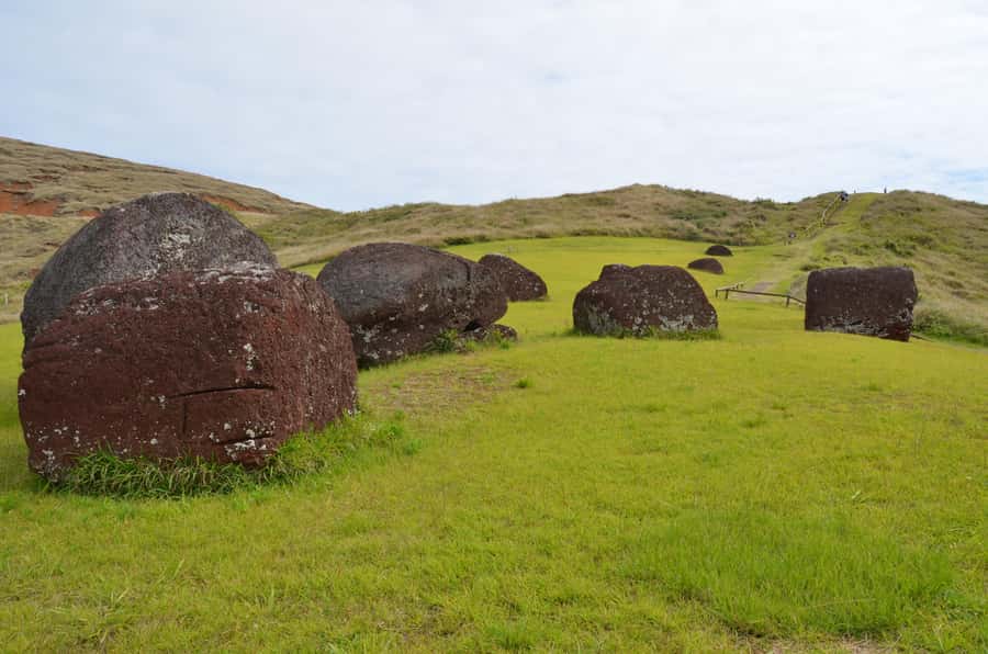 From Hanga Roa: Journey from Orongo to Ana Te Pahu - Vinapu: careful stonework without the crowds of a grand monument