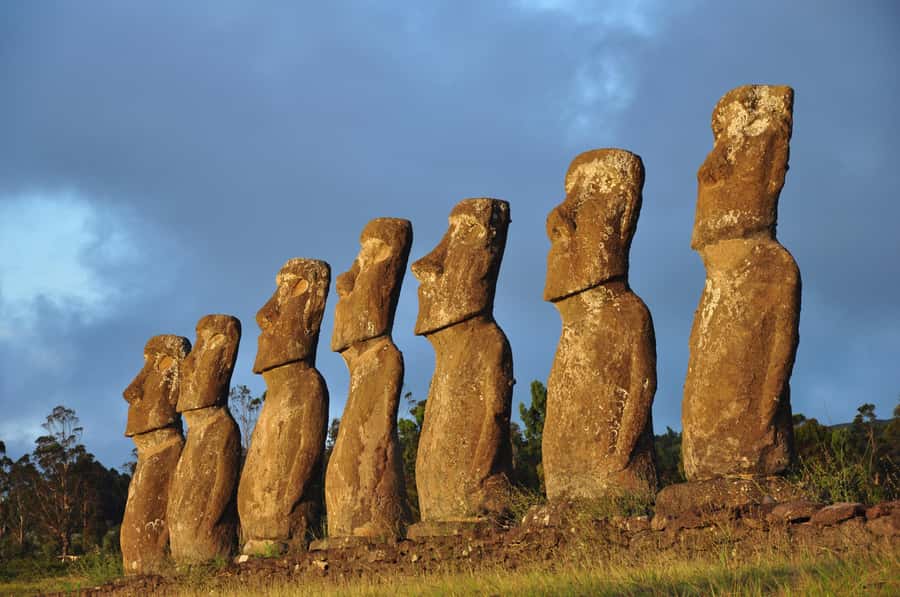 From Hanga Roa: Journey from Orongo to Ana Te Pahu - Rano Kau and Orongo: crater views with a serious story