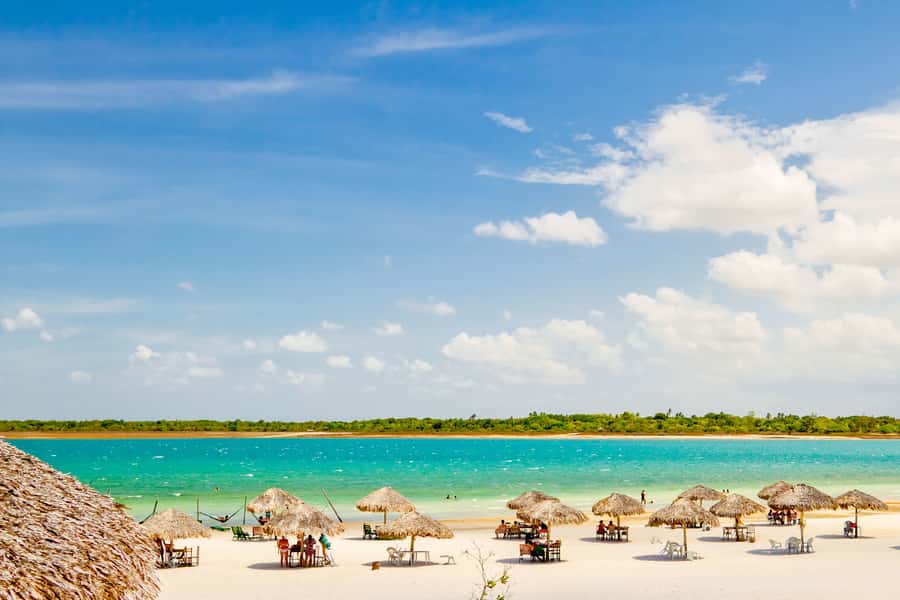 From Jericoacoara: Preá Beach and Paradise Lagoon Tour - Preá Beach and a glimpse of local coastal life