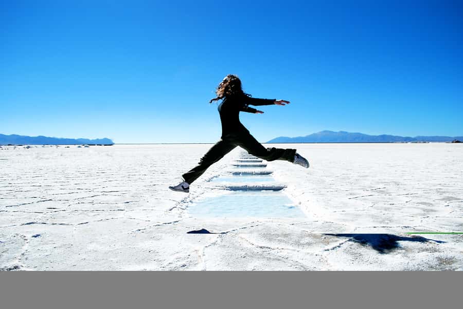 From Jujuy: Salinas Grandes, Purmamarca & Los Colorados Hike - Purmamarca at the foot of the mountain