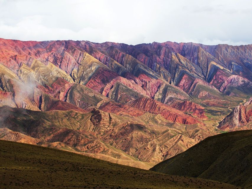 From Jujuy: Serranías de Hornocal with Quebrada de Humahuaca - Humahuaca, lunch, and the main town visit