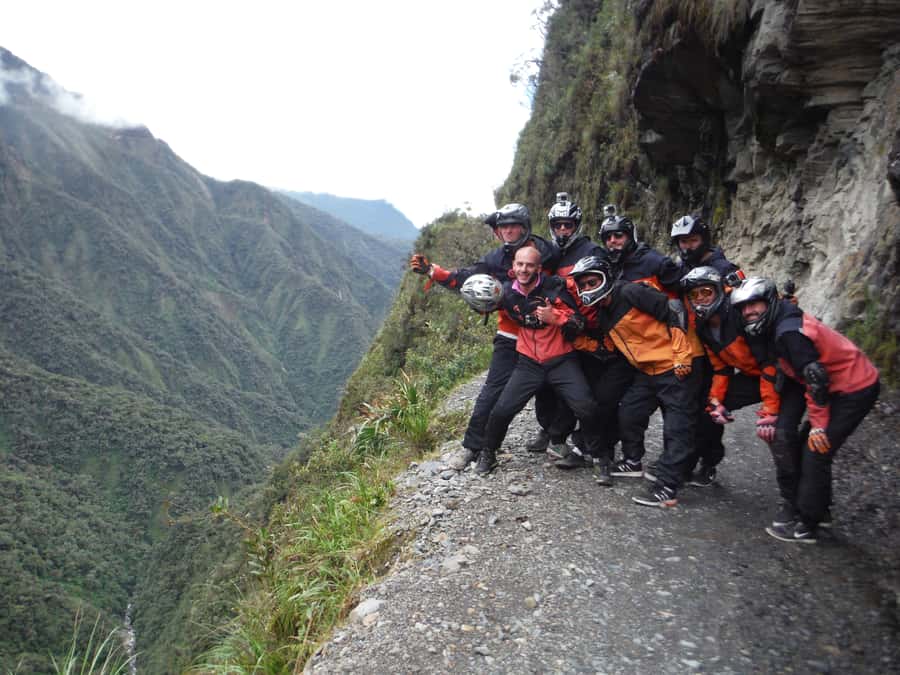 From La Paz: The World's Most Dangerous Road Biking Tour - Buffet lunch, showers, and pool time at the finish